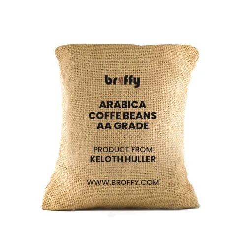 Broffy Arabica AA grade green coffee beans, unroasted