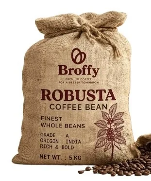Broffy Robusta A grade green coffee beans 5kg