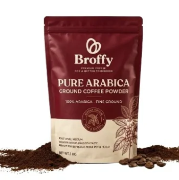 Broffy pure Arabica coffee powder pack